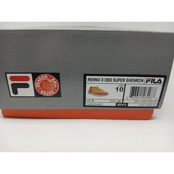 Fila Renno x DBZ Super Shenron Dragon Ball Z Men\'s US Size 10 Brand New In Box main image 6